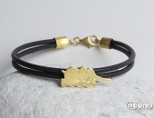 Bracciale oro giallo "Funny zoo" | Negri Gioielli Roma 100% Artigianali | handmade jewellery