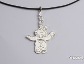 Girocollo con pendente in argento "Sogni e fiabe" | Negri Gioielli Roma 100% Artigianali | handmade jewellery