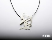 Pendente argento | Negri Gioielli Roma 100% Artigianali | handmade jewellery